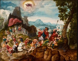 Táj Saul megtérésével a damaszkuszi úton, 1545 körül